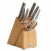 Global - Takashi Knife Block Set Bamboo 8pce