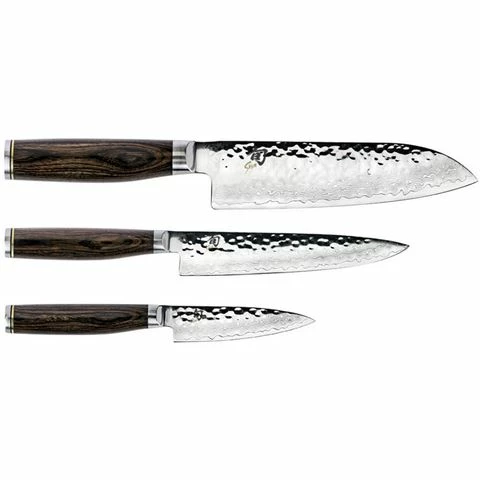 Shun - Premier Santoku Knife Set 3pce
