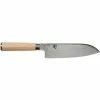 Shun - Classic White Santoku Knife 18cm