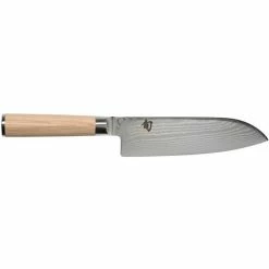 Shun - Classic White Santoku Knife 18cm