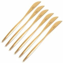 Cutipol - Moon Matte Gold Steak Knife Set 6pce