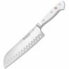 Wusthof - Classic White Santoku Knife 17cm