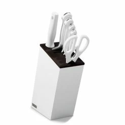 Wusthof - Classic White Slim Block 7pc Set S