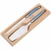 Laguiole - Debutante Cake Server & Knife Cornflower Set 2pce