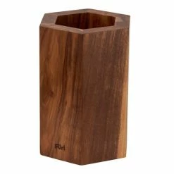 Furi - Magnetic Hexagonal Knife Block Acacia