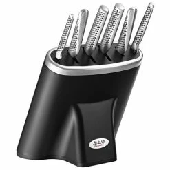 Global - Zeitaku Black Knife Block Set 7pce