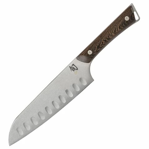 Shun - Kanso Santoku Hollow Ground Knife 17.8cm