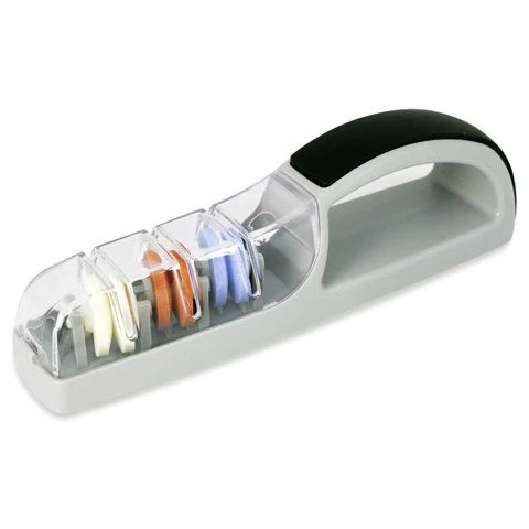Global - MinoSharp Ceramic Knife Sharpener Three Wheel