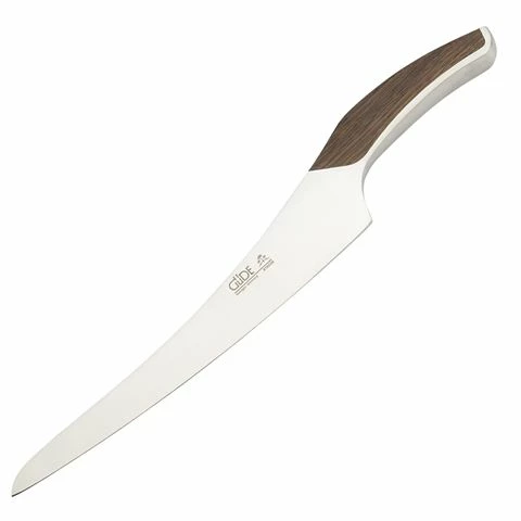 Gude - Synchros Flamed Oak Carving Knife 26cm