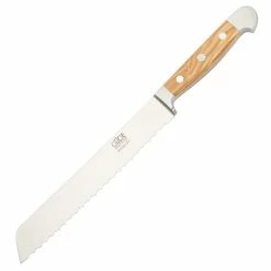 Gude - Alpha Olive Bread Knife 21cm