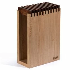 Big Chop - Tas Oak/Blackwood Knife Block Grain